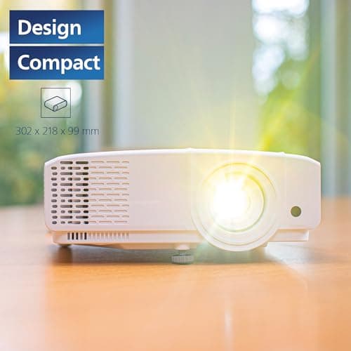 Philips, Propix 650, Professional Projector, DLP, Home Cinema, Advanced Image Correction, WXGA 1280 x 800 Pixels, Lumens: 4000 ANSI, White, 2.5 kg - Image 4