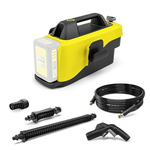 Kärcher OC 6-18 Medium Pressure Cordless Cleaner, Pressure: 24 Bar, Flow Rate: 200 l/h, Weight: 2.5 kg, Pressure Gun, Flat Jet Nozzle, Flexible, Compatible with Kärcher 18V Battery Not Included - Image 2