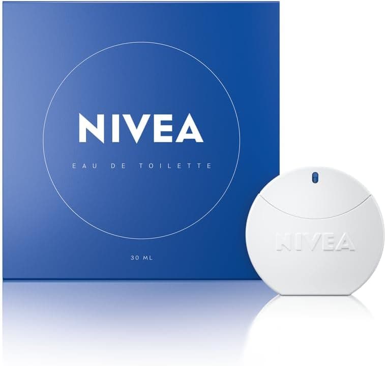 NIVEA - Eau De Toilette Femme - Doux & Frais - Fragrance Crème NIVEA - Parfum Cheveux & Corps - Tous Types De Peaux - 30 ml