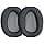 kwmobile 2 x Ear Pads Compatible with Sony WH-CH700N Foam Ear Pads for Headphones Dark Grey - Image 3