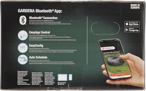 Gardena Sileno Robot Lawnmower Minimo 350 m²: Rasaerba Intelligent with Optimal Connectivity, Programmable with Gardena Bluetooth App (15208-47) - Image 8
