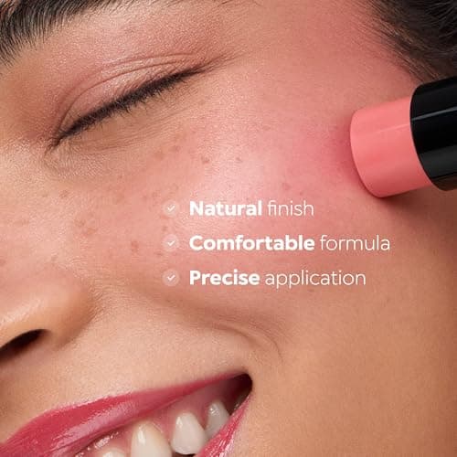 KIKO Milano Velvet Touch Creamy Stick Blush 01 | Fard À Joues En Stick : Texture Onctueuse Et Fini Lumineux - Image 7
