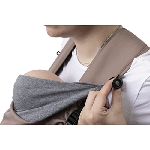 Chicco Skin Fit, Ergonomic and physiological baby carrier, Infants from 0 months to 9 kg, Adjustable, safe for baby's hips, padded cross straps, Abdominal belt, Hood - Image 7