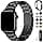 Fullmosa Compatible with Apple Watch Band 44mm 45mm 42mm, Stainless Steel iWatch Band for Apple Watch Se1/2/3 Series 9/8/7/6/5/4/3/2/1(Black, 42mm/44mm/45mm) - Image 3
