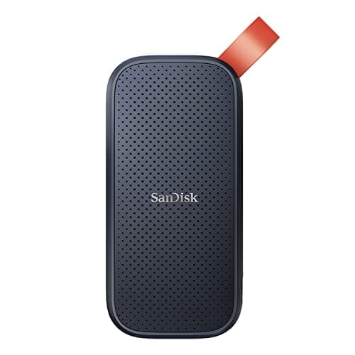 SanDisk Portable SSD 2TB (Portable External NVMe SSD, Speeds Up to 800MB/s, Robust, Heavy Duty Rubber Hook, Updated Firmware) Grey - Image 2