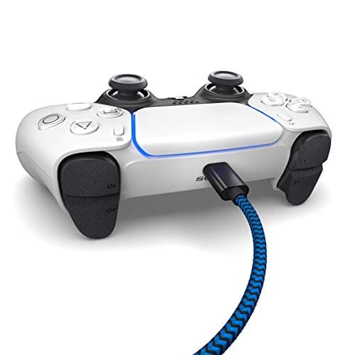 Compatible with PS5 Controller, USB C to C Charging Cable, Cable, 3M Compatible with Sony Playstation 5, Microsoft Xbox Wireless Controller Blue-Black - Image 4