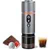 CONQUECO Portable Coffee Maker - Travel Electric Espresso Coffee Maker Heater for 12V Car and Camping - Compatible with Nespresso Capsules and Starbucks Capsules - Image 2