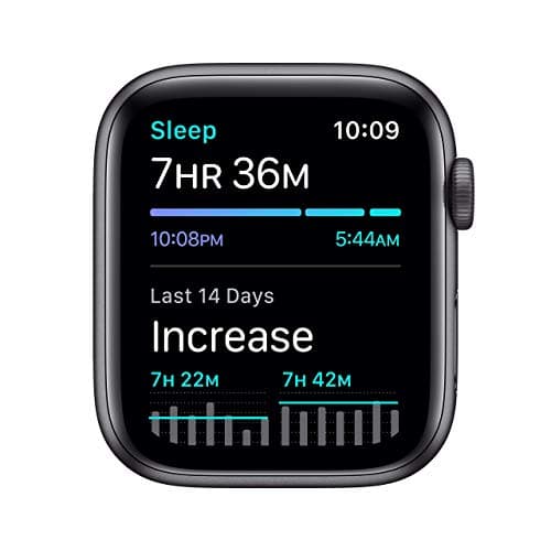 Apple Watch SE 2020 (GPS, 44MM) Space Grey Aluminium Case with Black Sport Strap (Refurbished) - Image 5