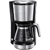 Russell Hobbs Mini Filter Coffee Maker [WhirlTech Technology for Optimal Extraction & Flavouring, Stainless Steel] Compact (5 cups, 0.6L glass jug, removable permanent filter included) 24210-56 - Image 2