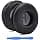 MMOBIEL Ear Pads Replacement for Sony MDR/JBL Headphone - Protein PU Ear Pad Cushions - Earpads Replacement for Sony MDR-ZX110/MDR-ZX330BT/V150/WH-CH500; JBL Tune 600bt/T500BT/T450BT - Black - Image 2