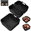 3 x Silicone Air Fryer Mould for Philips NA230, Cosori, Tefal, Ninja, Russell Hobbs, Reusable, Silicone Air Fryer Mould, Microwave and Dishwasher Safe - Image 3
