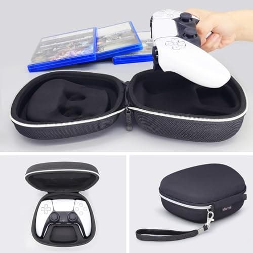 sisma Storage Case Compatible with PS5 DualSense Wireless Controller, Travel Pouch for Storing and Protecting Playstation 5 Wireless Controller, Carry Case - Image 3