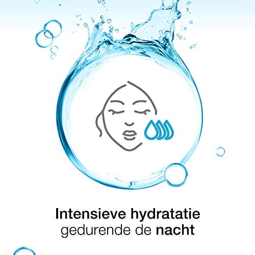 Neutrogena Hydro Boost Crème de nuit, crème pour le visage, crème hydratante, tous types de peau, sans huile, 50 ml - Image 4