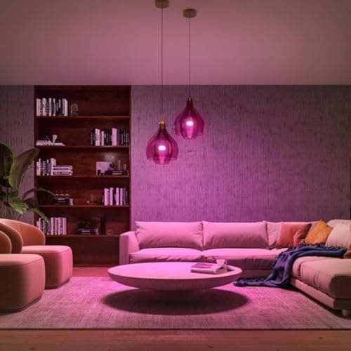 Philips Hue White and Color Ambiance, E27 Smart LED Bulb, 75W Equivalent, 1100 Lumens, Bluetooth Compatible, Works with Alexa, Google Assistant and Apple Homekit, Older Generation - Image 5
