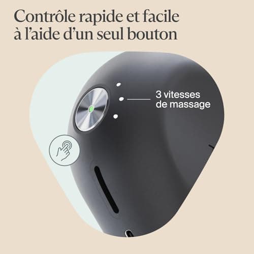 Theragun Mini by Therabody (3ème génération) – Pistolet de massage ultra portable et essentiel de voyage pour soulager rapidement et efficacement la douleur et la tension n'importe où (Noir) - Image 8
