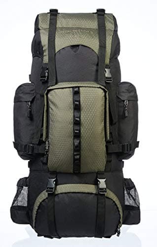 Amazon Basics Sac à dos de randonnée à armature intérieure avec housse de pluie - Image 3