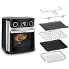 Moulinex Easy Fry air fryer, multicooker and oven, 15 L, 9 programs, oil-free fryer, 3 cooking levels, compact, extra crisp, black, AL556DF0, stainless steel - Image 3