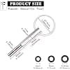 Oval Head Wrench Repair Tool Removal Tool with Oval Ring Compatible with Nespresso Krups/De Longhi/Jura/AEG Coffee Machine - Image 3