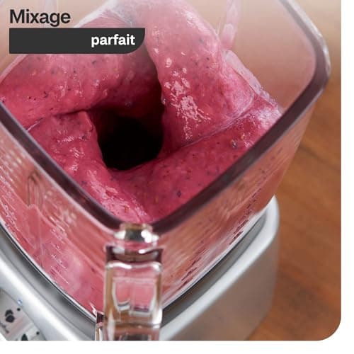 Magimix Blender Mixeur Professionnel - Hachoir, Blender pour Smoothie, Mixeur Soupe, Hachoir Blender Multifonction - Bol en verre - Blanc - Image 10