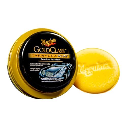 Meguiar's Gold Class Carnauba Plus Premium Paste Wax 311g – Mélange de polymères et de carnauba longue durée pour une brillance profonde et un fini réfléchissant, sûr pour peinture vernie et brillante - Image 6