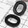 Geekria Replacement Cooling Gel Earpads for Razer BlackShark V3 Wireless/V3X Headphones (Does Not Fit V3 Pro) - Replacement Parts (Black) - Image 6