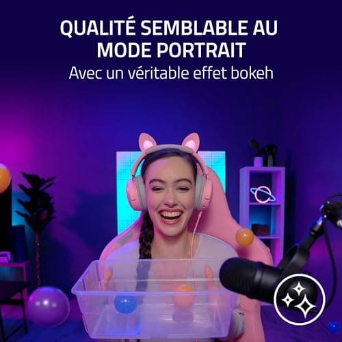 Razer Kiyo Pro Ultra 4K Webcam for Content Creation and Streaming (Ultra High Dynamic Range-UHDR, UltraHD 4K 30FPS/1080P 60FPS, Autofocus with AI, 2.9μm Light Sensor) Black - Image 7