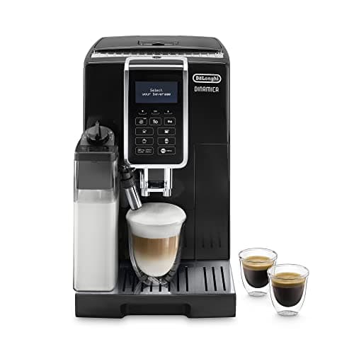 De'Longhi Dinamica ECAM350.55.B Cappuccino and Espresso Coffee Machine, 1.8L, Black - Image 3