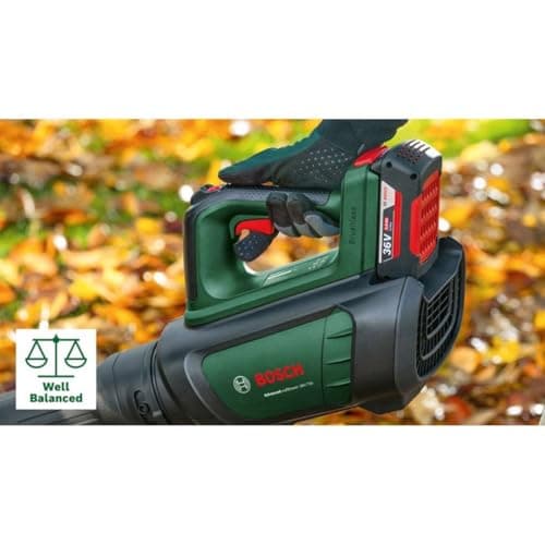 Bosch AdvancedLeafBlower 36V-750 Cordless Leaf Blower (Delivered in a Box without Battery, 36 V System, for Stubborn Sheets That Stick to the Ground and Large Surfaces, 2.8 kg) - Image 7