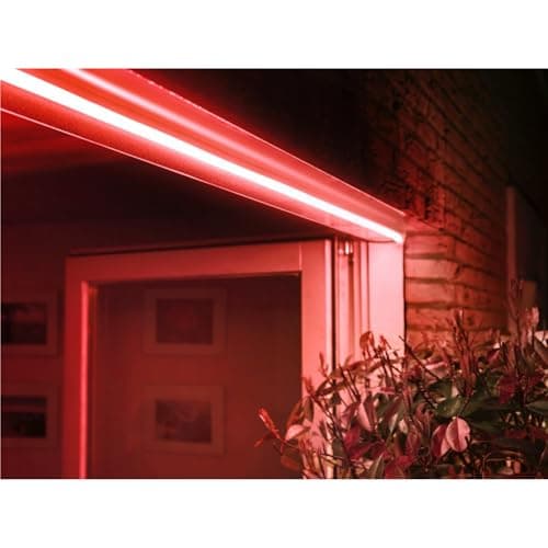 Philips Hue White & Color Ambiance Outdoor Lightstrip 5 m, Outdoor LED Strip Compatible with Alexa, Google Assistant and Apple Homekit, Mouldable Hue LED Strip - Image 6