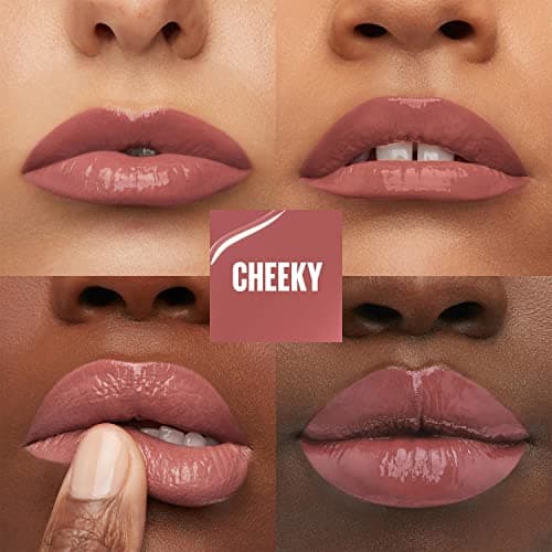 Maybelline New York - Liquid Lipstick - Glossy Vinyl Effect - Long-lasting - SuperStay Vinyl Ink - Shade : Cheeky (35) - Image 4