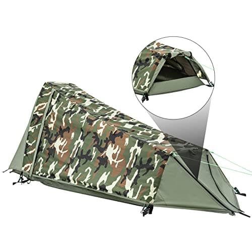 GEERTOP Tente de Randonnée Ultra Légère 1 Personne 3-4 Saison pour Camping Trekking d’Extérieur - Image 6