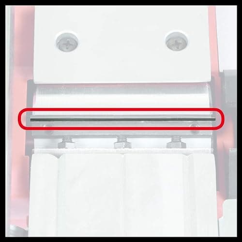 Einhell Electric planer TE-PL 900 (pass depth up to 3 mm, shaft carriers of large dimensions, sole with 3 V-grooves, with parallel stop and rabbet depth and TCT iron) - Image 7