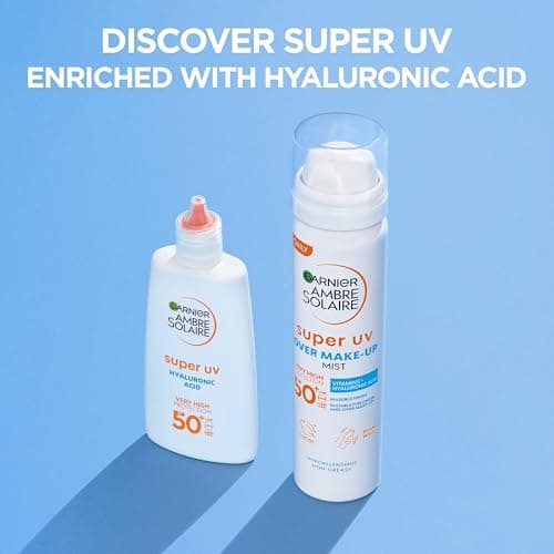 Garnier Ambre Solaire Super UV - Instant Protective Sun Mist Face and Neck - Protection & Anti-Pollution - For All Skin Types - 75 ml (Pack of 2) - Image 6