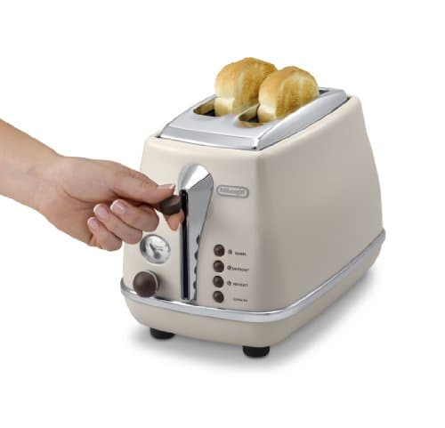 De'Longhi CTOV 2103.BG Grille-pain Icona Vintage (Crème) - Image 8