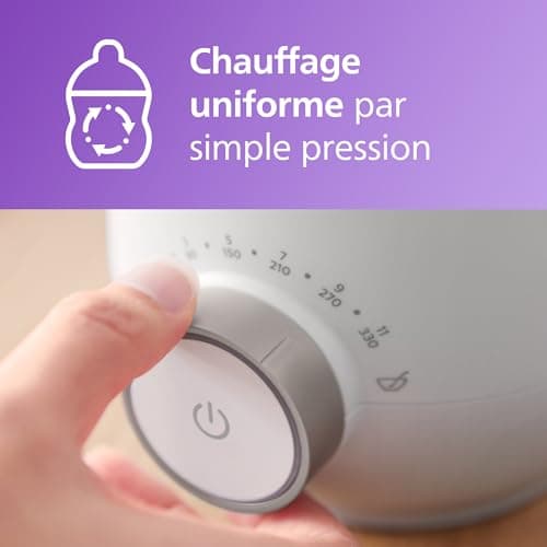 Philips Avent Premium Quick Bottle Warmer with Intelligent Temperature Control, Water Bath Technology, Automatic Shut-off, Model SCF358/00 - Image 5