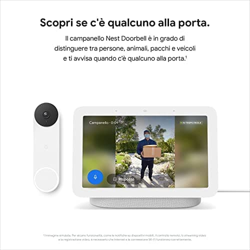 Google Nest Doorbell 720p Wireless Video Doorbell Snow - Image 5
