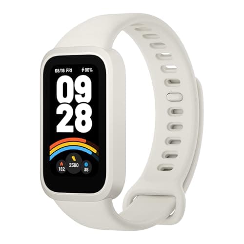 XIAOMI Smart Band 9 Active, Bracelet connecté pour Le Sport, Montre, écran TFT 37mm, taux de rafraîchissement élevé de 60 Hz, autonomie de 18 Jours,5 ATM, iOS et Android, Beige - Image 3