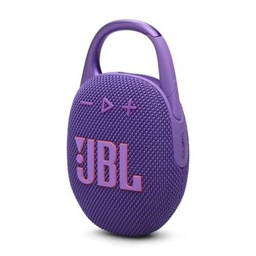 JBL Clip 5, Ultra-Portable Bluetooth Speaker, Built-in Carabiner, JBL Pro Sound, Punchy Bass, 12 Hours Playtime Boost Function, IP67 Water and Dust-Proof, Purple - Image 2