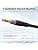Zosvoses Câble audio USB Type-C vers 3,5 mm Alpha - Mise à niveau Cloud Alpha - Câble jack stéréo - Câble auxiliaire compatible avec les casques de jeu HyperX Kingston Cloud Alpha et Cloud Mix - Noir - Image 7