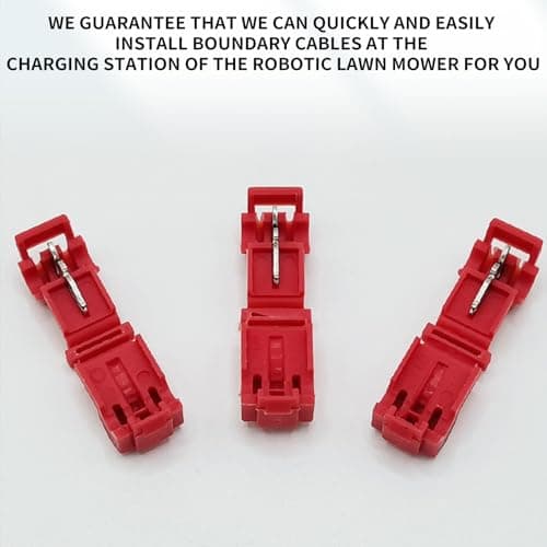20 x Robot Lawnmower Wire Connectors, Cable to Connectors Terminals, Quick Crimp Cable Accessory, for Gardena Lawnmowers Husqvarna Bosch Lawn Automower - Image 7