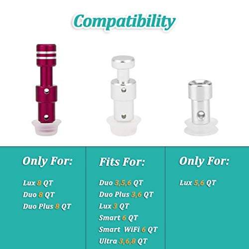 Steam Release Handle Floating Valve Replacement Parts with 3 Silicone Caps for Instant Pot Ultra 3 5 6 8 QT - Image 6
