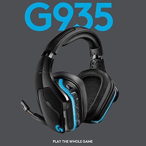 Logitech G 935, Wireless Gaming Headset with 7.1 Surround Sound, Pro-G 50mm Drivers, LIGHTSYNC RGB (Refurbished) - Image 3