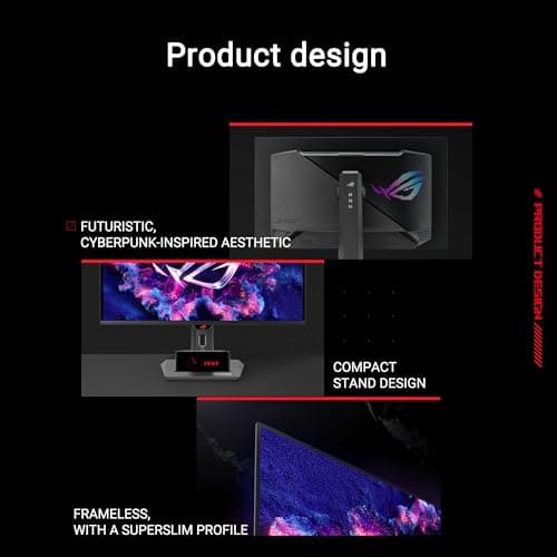 ASUS ROG Strix XG27UCDMG: 27" 4K QD-OLED 240Hz, 0.03ms, G-Sync, HDR 400 True Black, 99% DCI-P3, OLED Care Pro, Neo Sensor. - Image 7