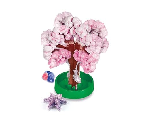 Clementoni | Science & Game – Mega Crystals for Kids 8+ | Colorful and Phosphorescent Crystallization Kit with 3D Tree, Molds and Chemicals | Chemistry and Minerals Educational Game - Image 7