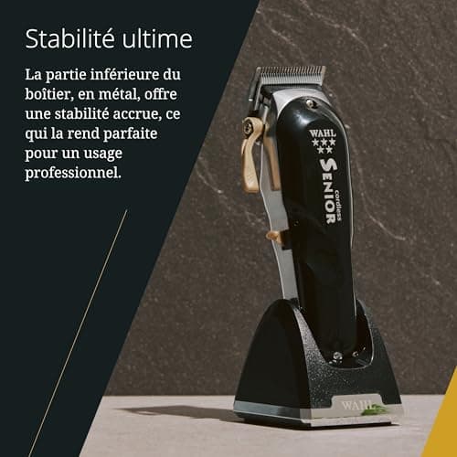 Wahl Cordless Senior Professional Mains / Cordless Hair Clippers - Powerful and Fast Trimmer for Precision Bleaching and Finer Cut - Image 4