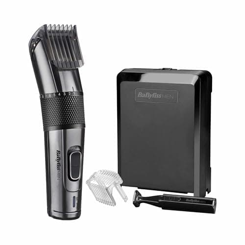 BaBylissMEN Tondeuse Cheveux Carbon Titanium pour cheveux et barbe et mini tondeuse de précision E978E - Image 2