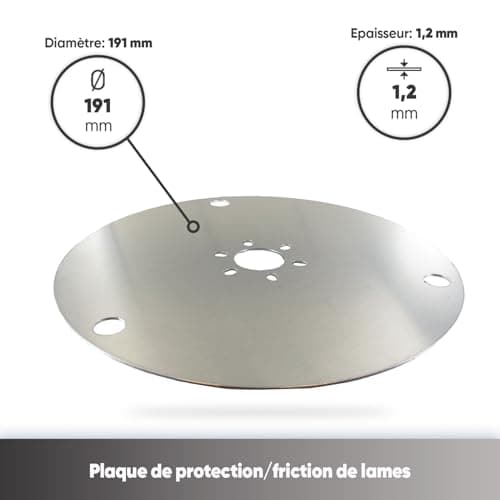SKANA – Steel Robot Disc – Replacement Part – Blade Protection/Friction Plate – For Husqvarna Automower 310, 315, 315X, 435X AWD & 535 Robot Lawnmowers – Thickness 1.2 mm – Diameter 191 mm - Image 3