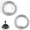 2pcs Spiral Springs for Nespresso Aeroccino Whisk 3/4/Plus, Whisk Milk Frother Stainless Steel Spirals Accessories for Nespresso Whisks Milk Frothers - Image 2