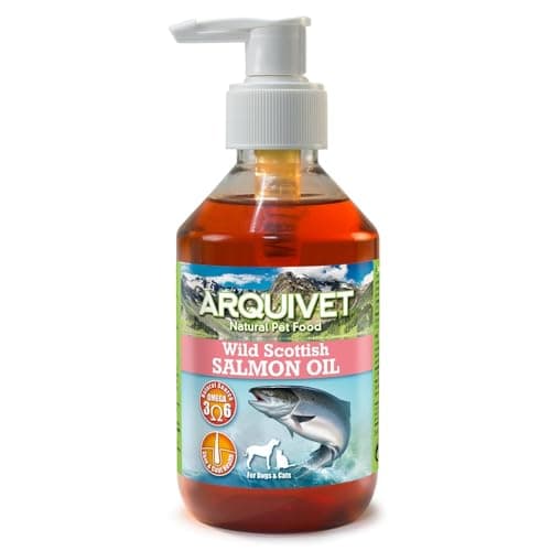 ARQUIVET Scottish Salmon Oil for Cats and Dogs 250 ml - Complementary Food - Omega 3 and 6 - Vitamin E - Image 4
