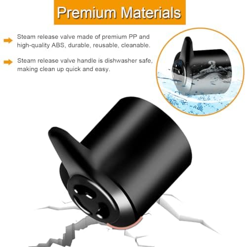Replacement Parts for Instant Pot Duo 5, 6 Quarts (5/6 QT) Including Seal Ring, Steam Release Floating Valve, Floating Valve Accessory Kit (8 Pieces) - Image 4